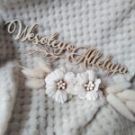 Drewniana tabliczka napis do makramy 24cmx6cm N529