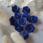 Główki kwiatów 10szt chaber do makramy K57