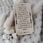 Drewniana tabliczka do makramy 7cmx4,5cm N534