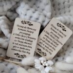 Drewniana tabliczka do makramy 7,5cmx5cm N535