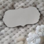 Tabliczka do makramy z HDF 12x8cm  H168  350 znaków