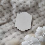 Tabliczka do makramy z HDF 5x4cm  H171  150 znaków