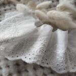 Koronka komunijna na metry do makramy T82