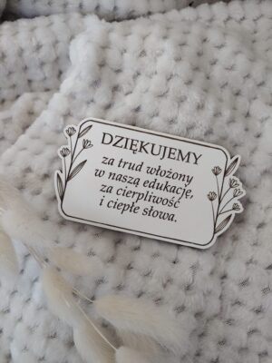 Tabliczka do makramy z HDF 11cmx6cm H189