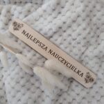 Drewniana tabliczka do makramy 19cmx3cm  N545