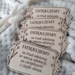 Drewniana tabliczka z grawerem 11cmx6cm N554