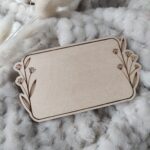 Drewniana tabliczka z tekstem 11cmx6cm 200 znaków N556