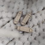 Drewniany ołówek ze sklejki 3,5cmx9mm N558