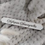 Tabliczka do makramy z HDF 13cmx1,8cm  H197