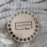 Baza pod kubek z makramy do szydełkowania 10cm N560