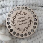 Baza pod kubek z makramy do szydełkowania 10cm N561