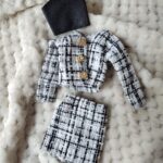 Ubranka dla lalek z makramy 5