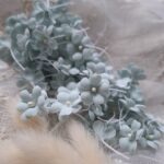 Mini kwiatki 5szt mięta 1,5cm  K139