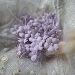 Mini kwiatki 5szt fiolet 1,5cm  K138