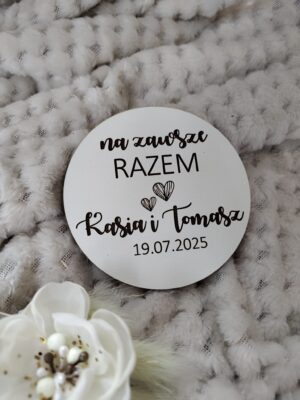 Tabliczka do makramy z HDF 6,5cm 35 znaków  H204