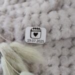 Tabliczka do makramy z HDF 3cm x 2,5 10 znaków  H205