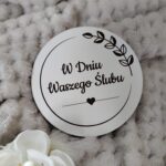 Tabliczka do makramy z HDF 6,5cm  H208