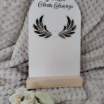 Baza stojak do makramy 12cmx20cm biały HDF H212