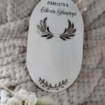 Baza stojak do makramy 12cmx21cm biały HDF H213