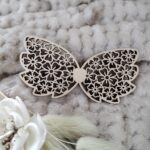 Skrzydełka do makramy drewniane 10cm x5cm  N571