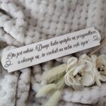 Tabliczka do makramy z HDF 15cm x 3cm H221