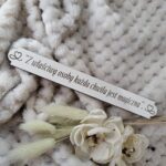 Tabliczka do makramy z HDF 15cm x 1,8cm H223