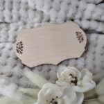 Tabliczka do makramy sklejka 10cm x 6cm 300 znaków N578