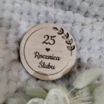 Tabliczka scrapka do makramy 6,5cm  2 znaki N601