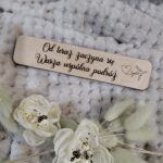 Tabliczka do makramy sklejka 14cm x 3cm N581