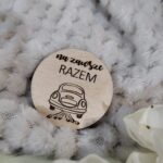 Tabliczka do makramy sklejka 4,5cm N582