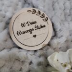 Tabliczka do makramy sklejka 6cm N588