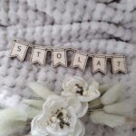 Tabliczka scrapka do makramy sklejka 15cm x 3cm N594