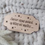 Tabliczka do makramy 10cm x 5cm  N619