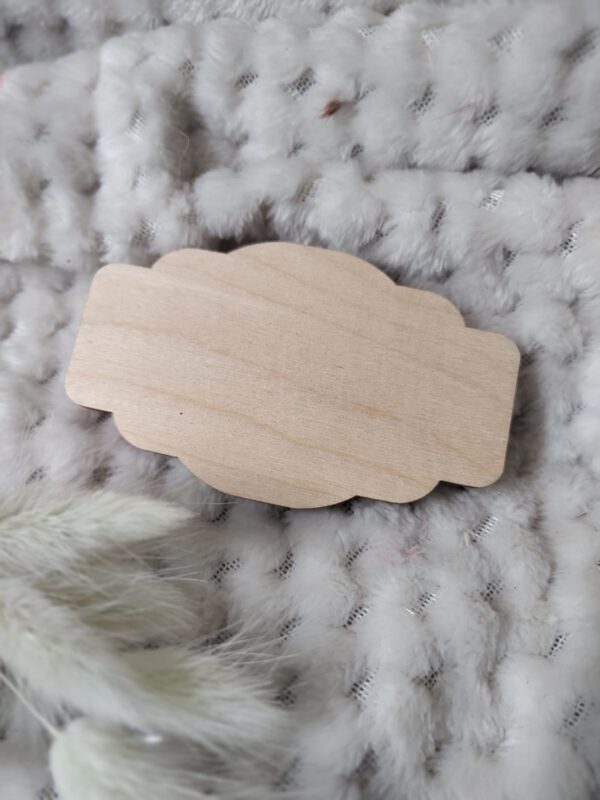 Tabliczka do makramy 8,5cm x 5cm 70 znaków N620