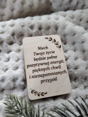 Tabliczka do makramy 7cm x 4,5cm  N630