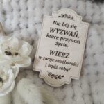 Tabliczka do makramy 10cm x 6cm  N632