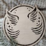 Baza do makramy drewniana 18cm  N648