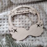 Baza do makramy drewniana 11cm  N644