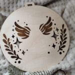 Baza do makramy drewniana 17cm  N643