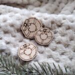 Tabliczka scrapka do makramy 2,5cm  N622