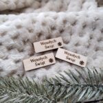 Tabliczka scrapka do makramy 2,5cm  N623