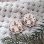 Tabliczka scrapka do makramy 2,5cm  N629