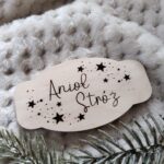 Tabliczka do makramy 9cm x 4,5cm  N639