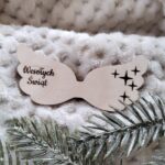 Skrzydełka do makramy drewniane 9cm x 4cm  N634