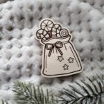 Tabliczka scrapka do makramy 7cm x 5cm  N656