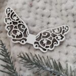 Skrzydełka do makramy z HDF 10cm x 4cm H268