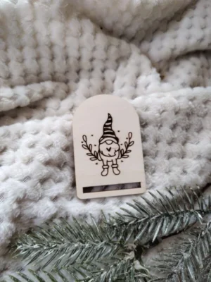 Zakładki | Świąteczna zakładka do książki