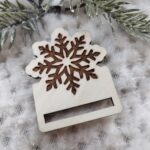 Drewniana zakładka do makramy 6cm x 5cm N668