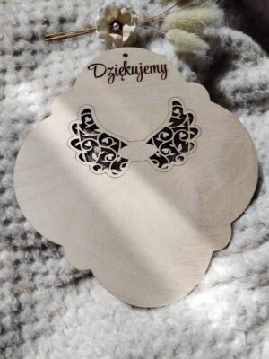 Baza do makramy drewniana 19cmx18cm N665