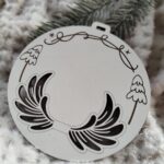 Baza do makramy z HDF 12cm  H276